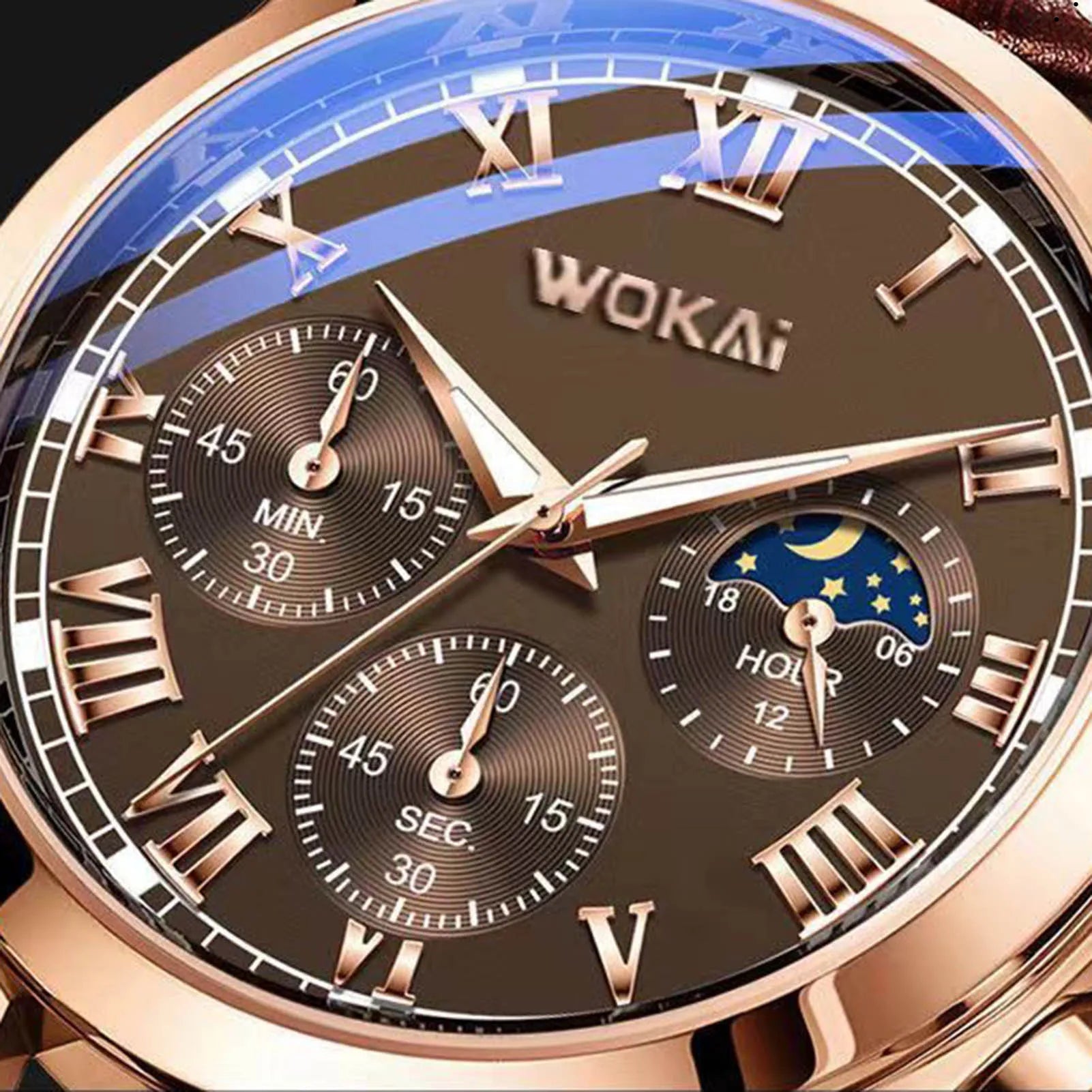 Herrenuhr Oskar – Roségold