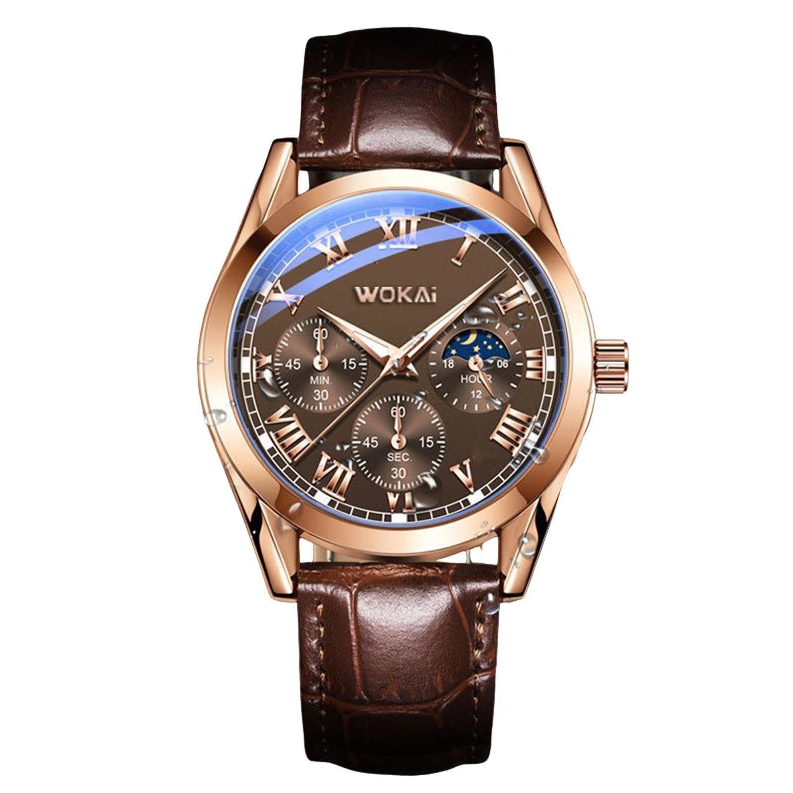 Herrenuhr Oskar – Roségold