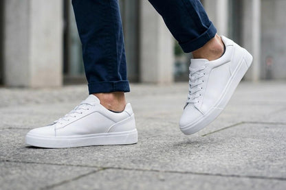 Herren Sneaker Klassik Weiß
