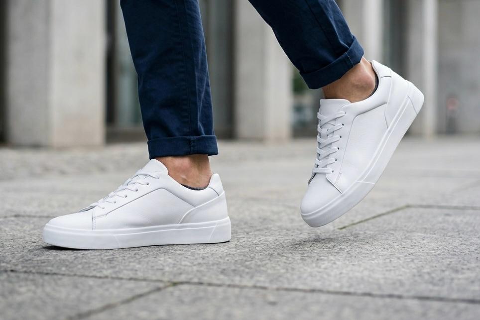 Herren Sneaker Klassik Weiß