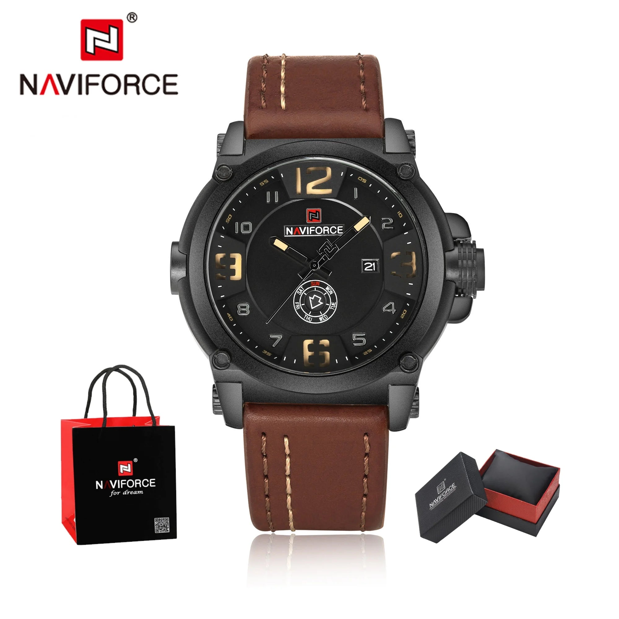 Militäruhr Felix – Analog Quarz