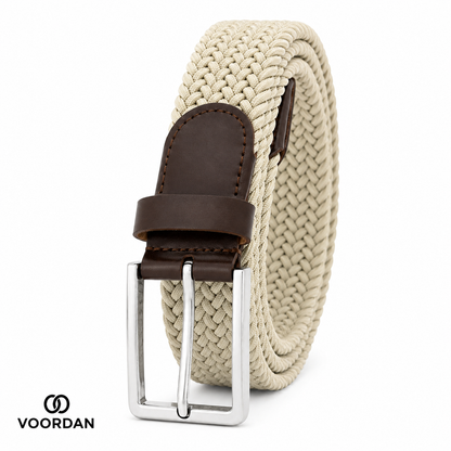 Flechtgürtel Beige