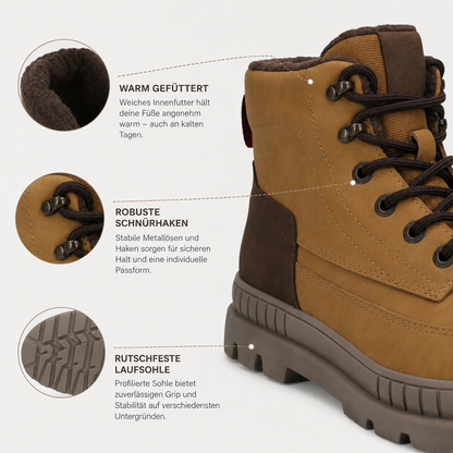 Herren Casual Boot Beige